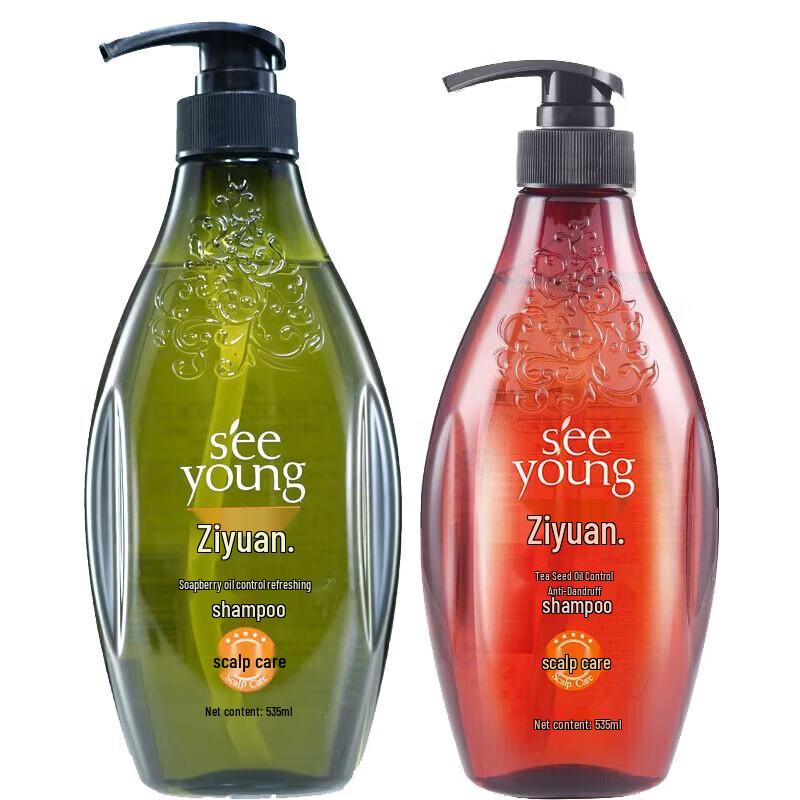 

Seeyoung Soapberry & Tea Seed Oil Control Shampoo Set