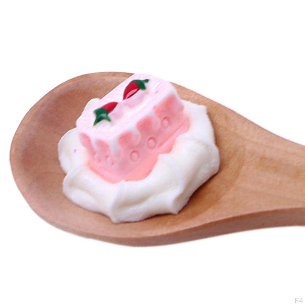Dessert Model Resin Durable Cute Collectibles Gifts for Dollhouse DIY Accessories
