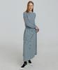 MOLLIOLLI Mony Round Neck Cashmere Knit [Heather Grey]