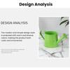 1pcs Metal Watering Can Garden Flower Kettle Mini Small Water Spraying Pot Sprinkle With Large Capacity For Kids Adult