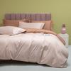High-end four-piece set Class A 100S long-staple cotton solid color pure cotton four-piece set