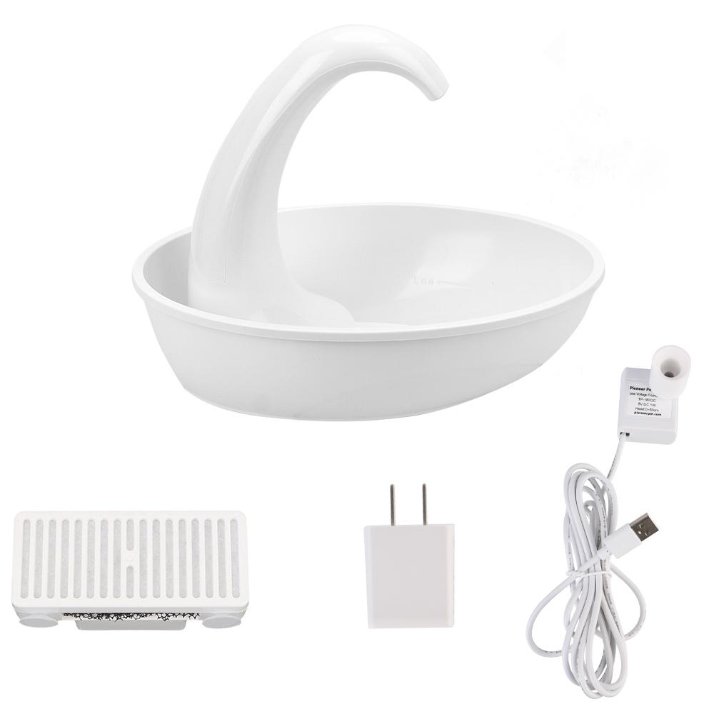 

Кормушка-фонтан с проточной водой для кошки собаки автоматическая лебедь питомец кошка диспенсер для воды электрический диспенсер для воды миска для питья для питомца кошки Water Dispenser