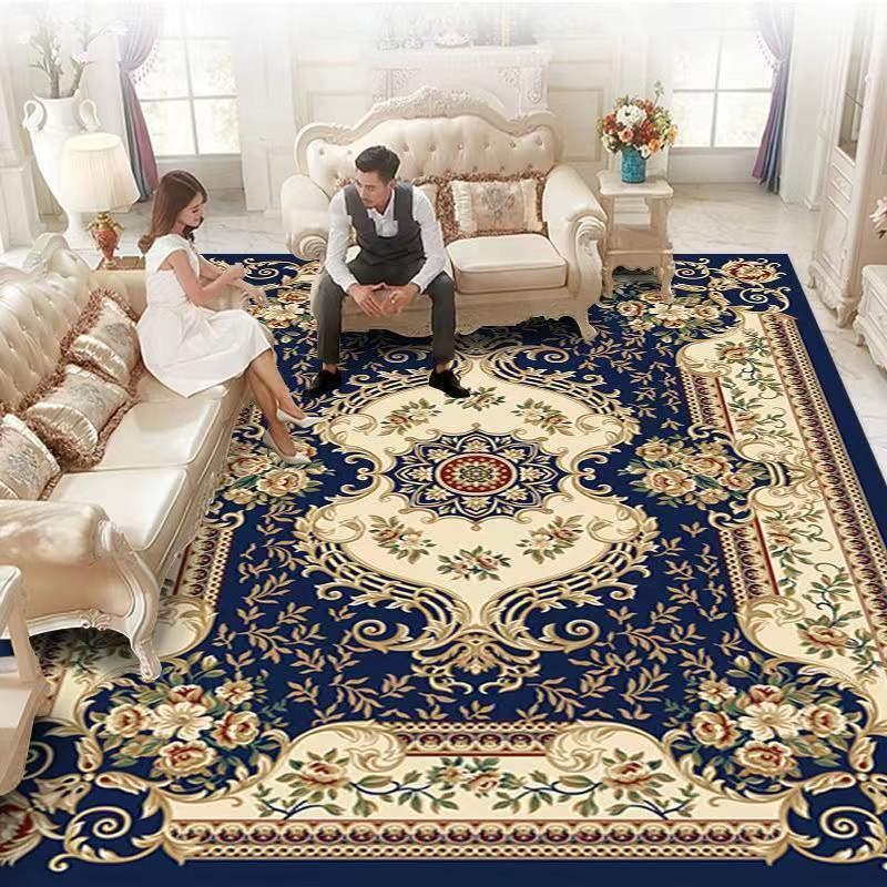 European Style Living Room Carpet, Sofa, Coffee Table Carpet, Large Area Bedroom Bedside Carpet