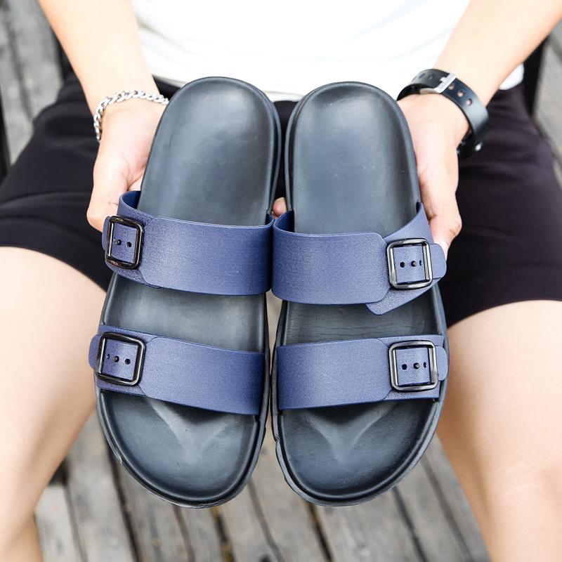 Men's Slippers Casual Fashion Outdoor Men's Flip Flops Summer Beach Shoes