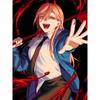 Hochwertige Japanische Anime Chainsaw Man Poster Leinwandbilder und Drucke HD Wandkunst für Wohnzimmer und Café Dekoration