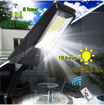 Solar Street Lights Outdoor Solar Parking Lot Lights Motion Sensor LED Solar Street Light Waterproof IP66 Solar Flood Lights