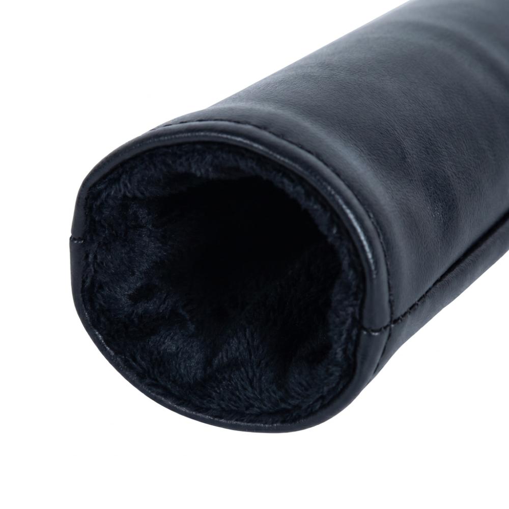 Slim Fit Alignment Rod Sleeve PU Golf Training Sleeve Easy Carry Golf Stick Cover  Driving Range чёрный