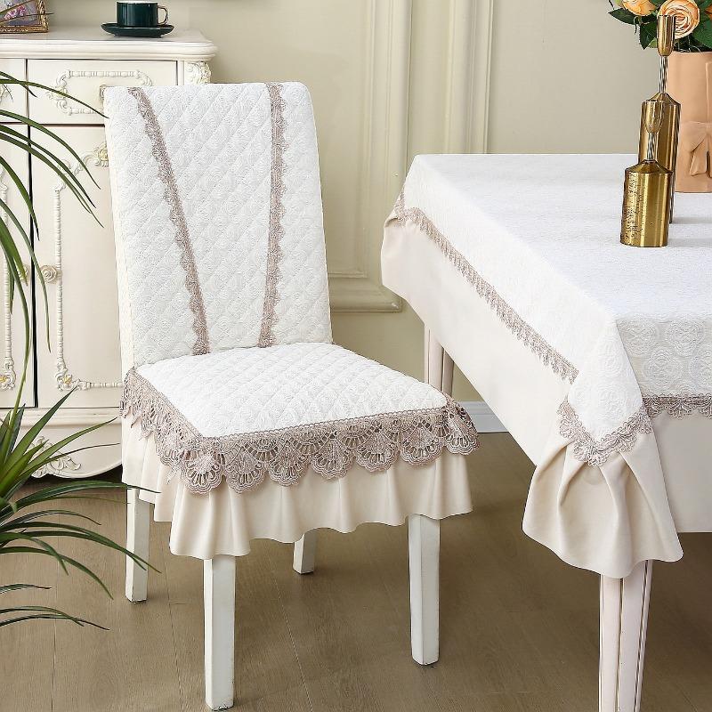 Living Room Chair Cover Soft Warm Decorative Full Coverage Dining Chair Cover Integrated Backrest Slip Resistant Seat Protector