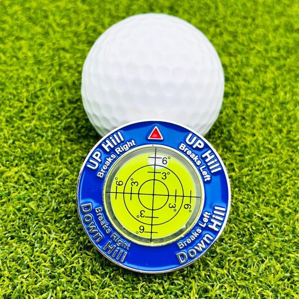 High Precision Golf Putt Ball Marker Training Tool Golf Spirit Level Outdoor Sports