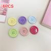 6/12pcs Button Refrigerator Sticker Home Decoration Refrigerator Magnetic Stickers Ins Plastic Refrigerator Sticker Nordic 3cm