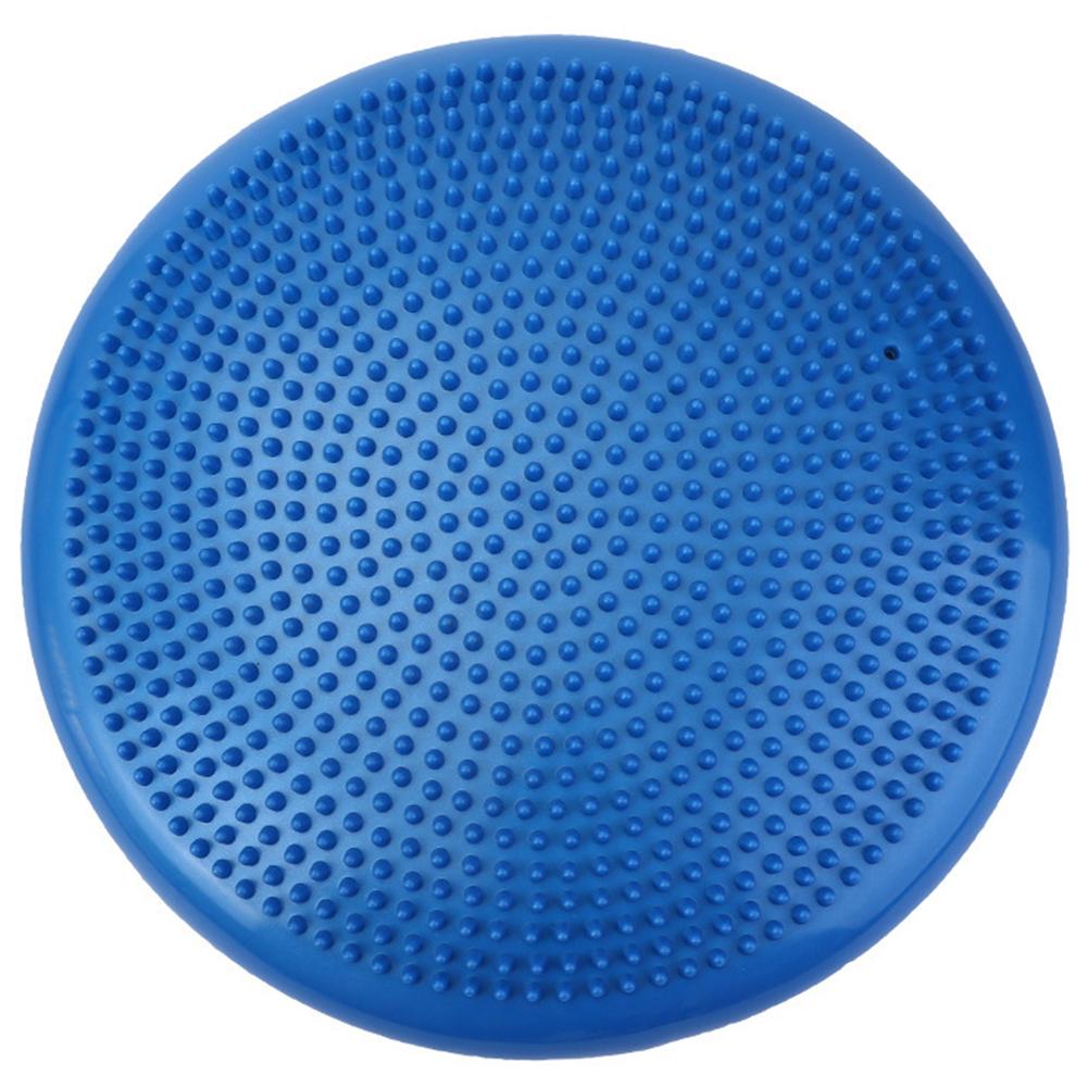 Balance Cushion Disc PVC Sensory Seat Pad Anti-Burst Inflatable Stability Swing Balance Disc for Fitness Exercise Core Workout