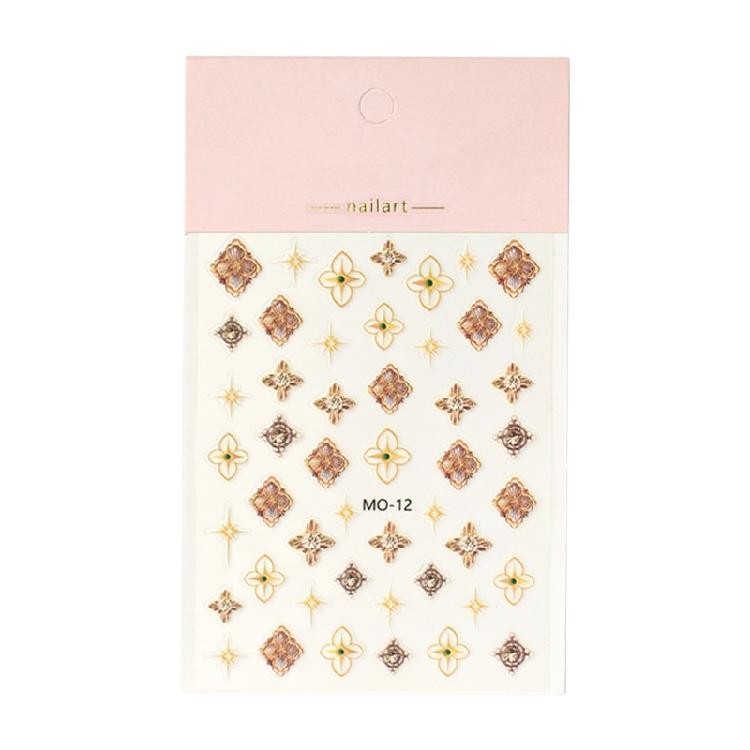 

Self-Adhesive Nail Stickers Bronzing Nail Art Stickers Nails Decals for Manicure
