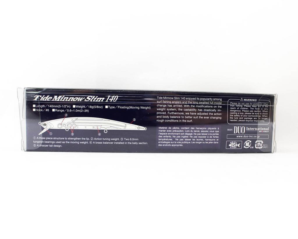 Duo Tide Minnow Slim 140 Floating Lure GJN0042 (4890)