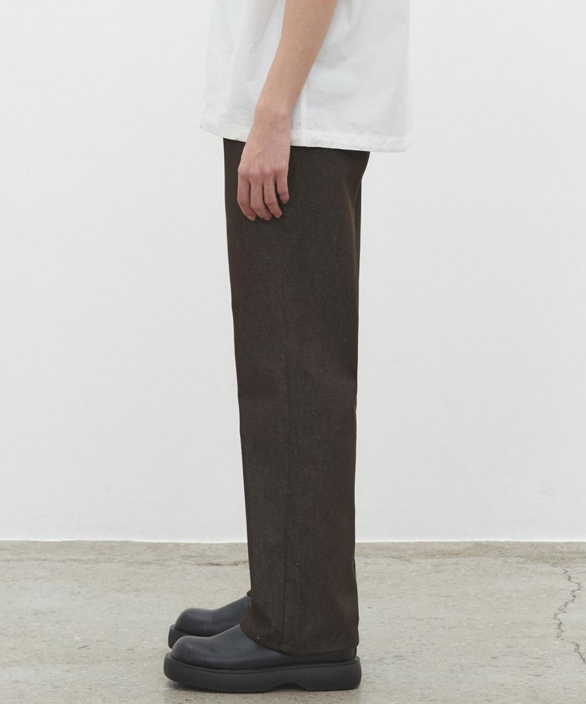 DECET Dawn Semi Wide Jeans Dcpt002Cpbrown