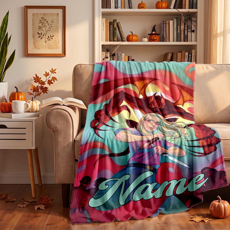 Buffy l'ammazzavampiri Coperte di flanella personalizzate Morbide Calde Accoglienti Plaid per Decorazioni per la casa Regali di Natale