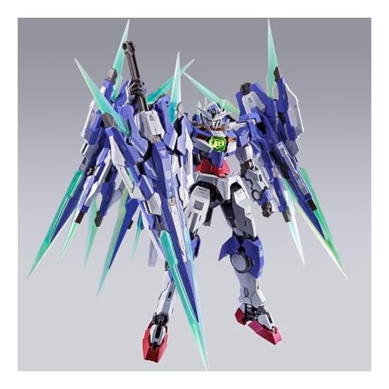 Mobile Suit Gundam 00V Senki METAL BUILD 00 Qan[T] Full Saber Option Set Approx. 230mm ABS Pre-paint