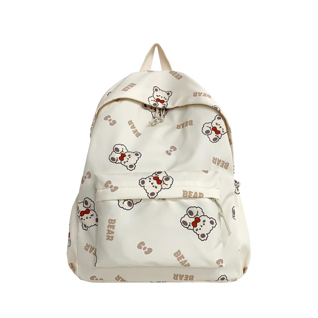 Schoolbag female junior high school student cartoon printed backpack female 1011 new college style schoolbag primary school student class backpack