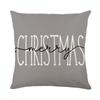 Christmas Plant Flower Pillow Cover Polyester Home Letter Print Sofa Cushion Cover Pillow