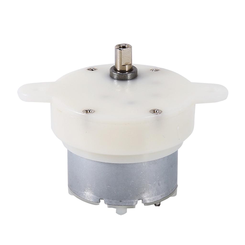 High Torque 12v DC Motor Slow Speed Electric Motor Gearbox 3RPM 4mm Shaft Diameter Micro Motor