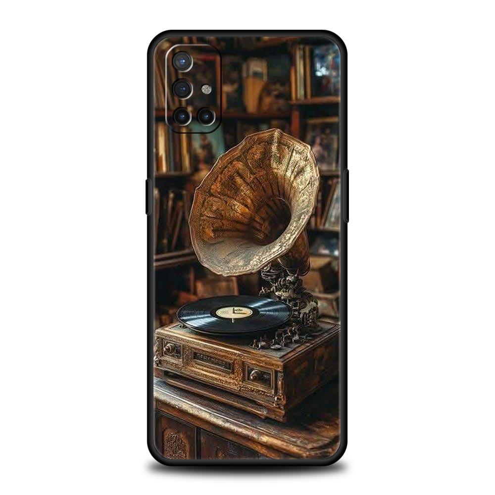 Retro Recording Device Phone Case For Oneplus 13R 13 12R 11 10T 10R Nord N100 N200 N10 10 9 9R 9RT CE 3 2 Z Pro Soft TPU Cover