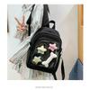New Cute Girl's Ulzzang Ita Bag Simple Japanese Harajuku Preppy Style Schoolbag Y2k Badge Bag Lightweight Niche Backpack