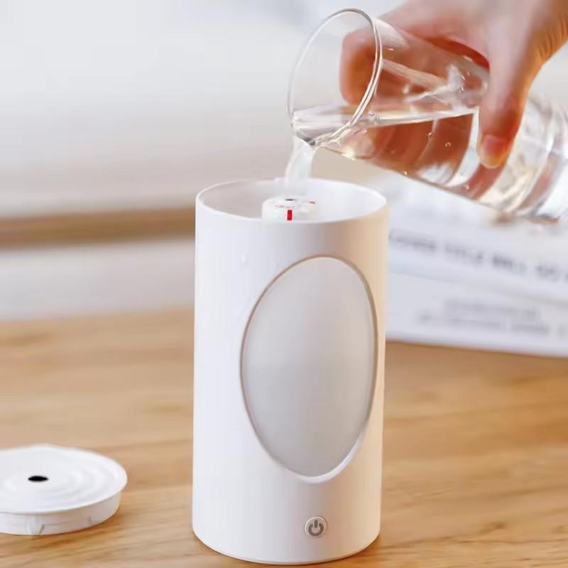 Zai Xiao 600ml Portable Aroma Diffuser With Colorful LED Lights Battery Rechargeable Wireless Air Humidifier For Bedroom Office