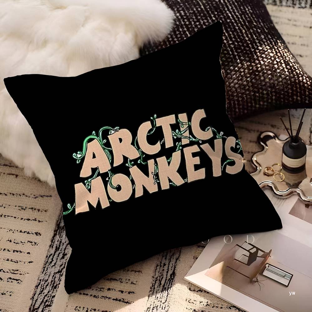 A-Arctic M-Monkeys Rock Band Music Cushion Cover Car Throw Pillow Case For Sofa Car Christmas Gift 40x40cm 45x45cm