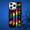 Autism Support Puzzle Phone Case For iPhone 16,15,14,13,12,11,Plus,Pro,Max Mini Magsafe Magnetic Wireless Charging