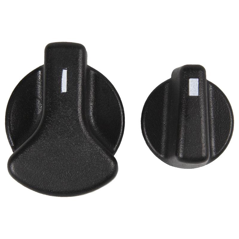 2 Pcs AC Heater Control Switch Knobs For Ford E150 E250 E350 E450 E550 Econoline Super Duty Blower Fan Knobs F8UZ-18513-AA