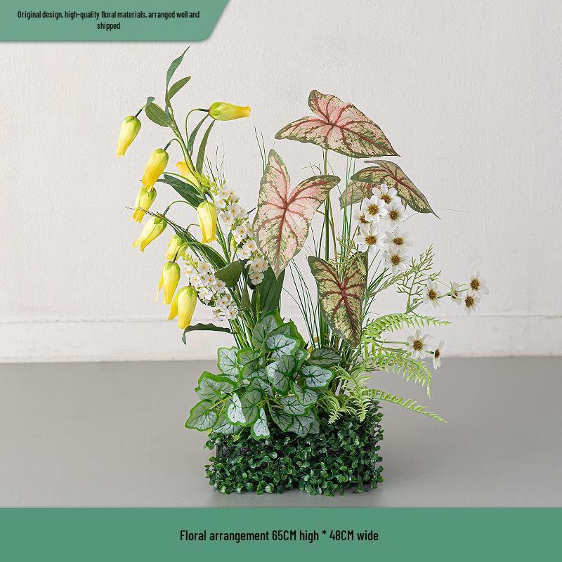 Greenery and Floral Art Installation for Open Spaces and Window Displays