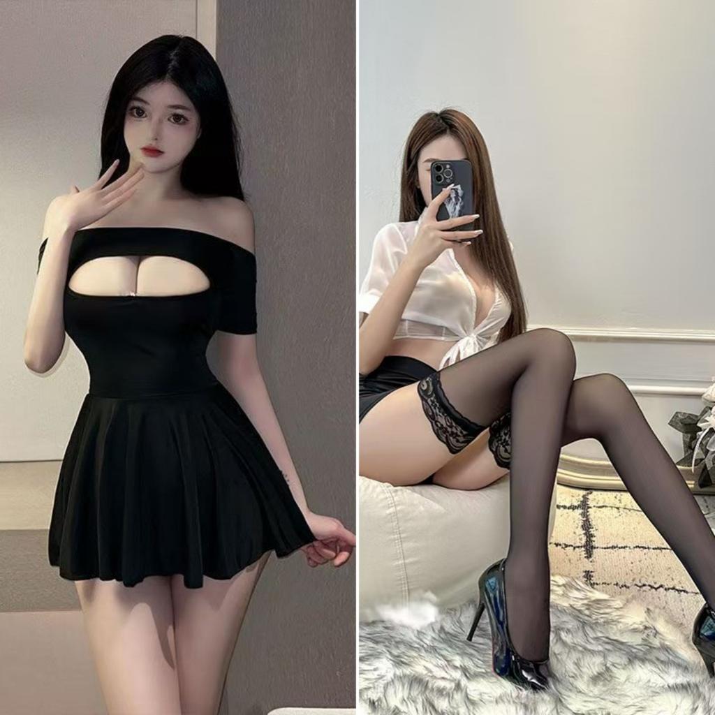 Clothing Ice Silk Sexy Sexy Bed Free Uniform Sexy Passion Seduction A48