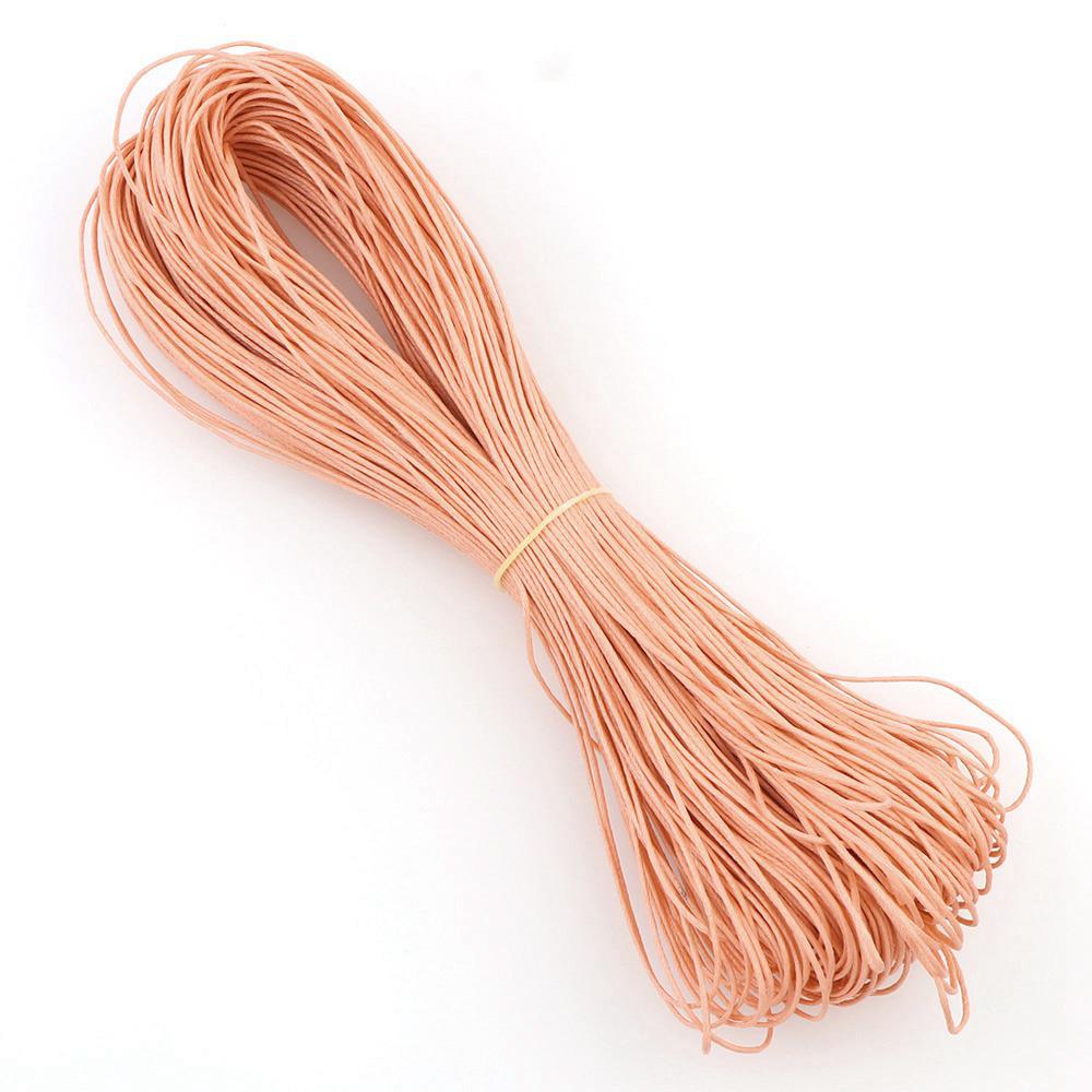 Colorful Korean 1.0mm Wax Cord for Handmade Necklace Weaving and Beading