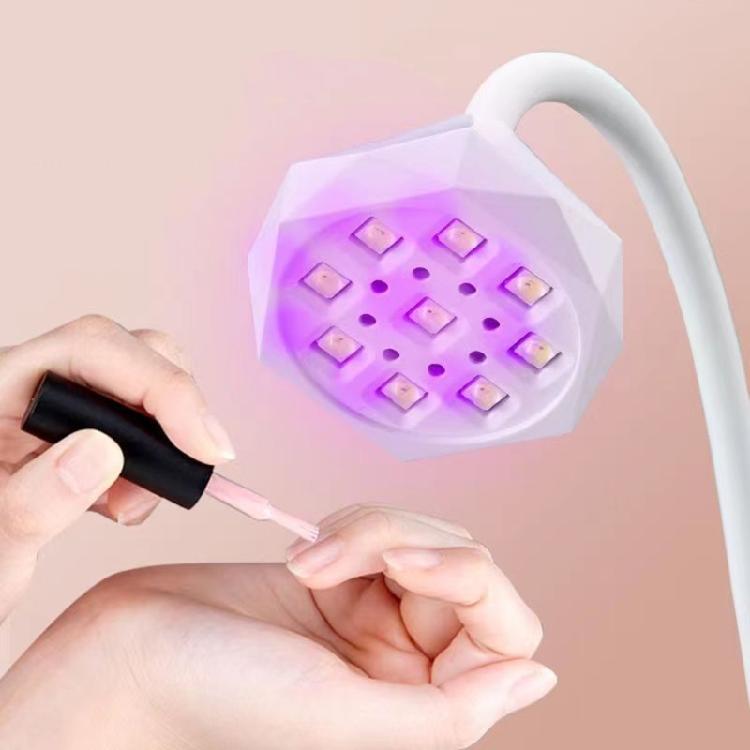 LED UV Nail Lamp Hands Free Light Rotatable Nail Dryer Quick Drying Nail Polish