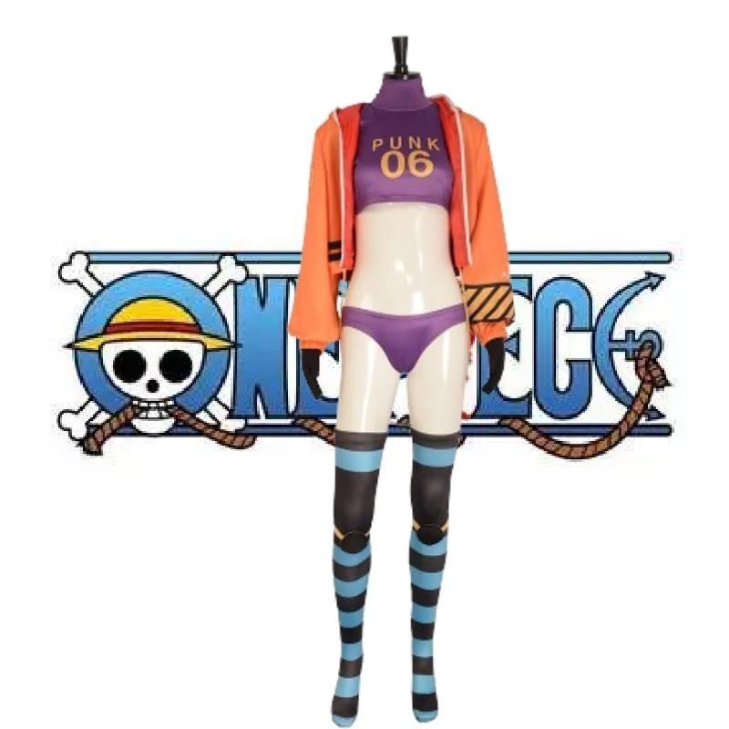 Einzigartiges Punk-06 York Cosplay-Outfit mit dehnbarem Spandex und lebendigen Farben