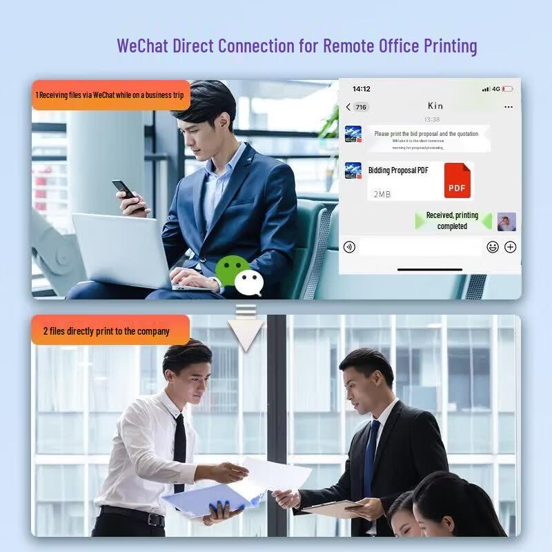 Deli M2500ADW A4 Black & White Multifunction Laser Printer CN plug (adapter included)