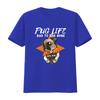 Mops Leben T-Shirt Besitzer Mama Papa Hundeliebhaber Gangsta vintage Gewaschen Stilvoll Dehnbar Vielseitig Lässig Streetwear