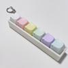 Key Button Fidget Keychain Keycap Clicker Toy Pendant Funny Pinch Toy  for Adult&Kids