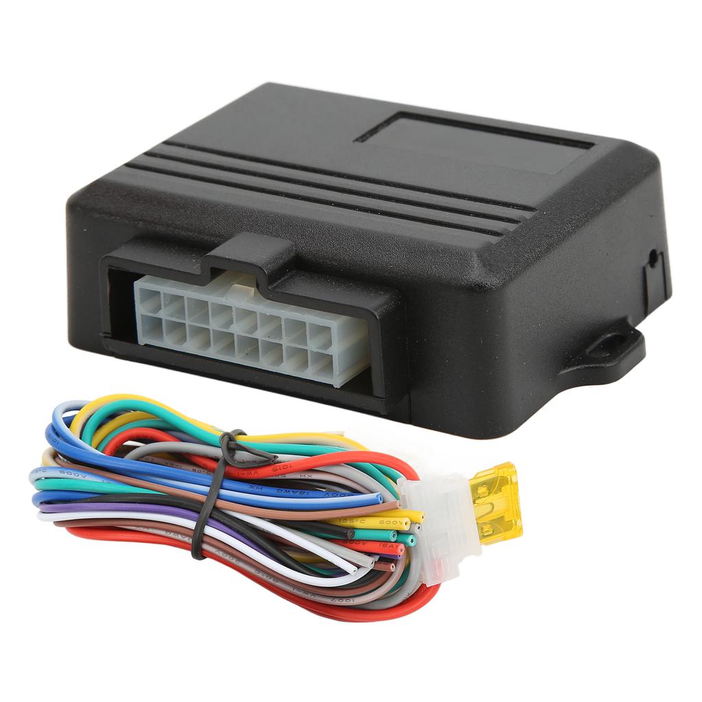 Auto Power Window Closer Roll Up Module 12V Universal ABS Black Heat Resistant for 4 Door Cars