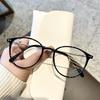 Mode Vintage Runde Fertige Myopiebrille Mode Klare Gläser Transparente Brille Herren Damen Luxusdesign Kurzsichtigkeitsbrille