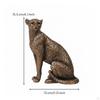 Statua Realistica di Gatto Grande da Tavolo
