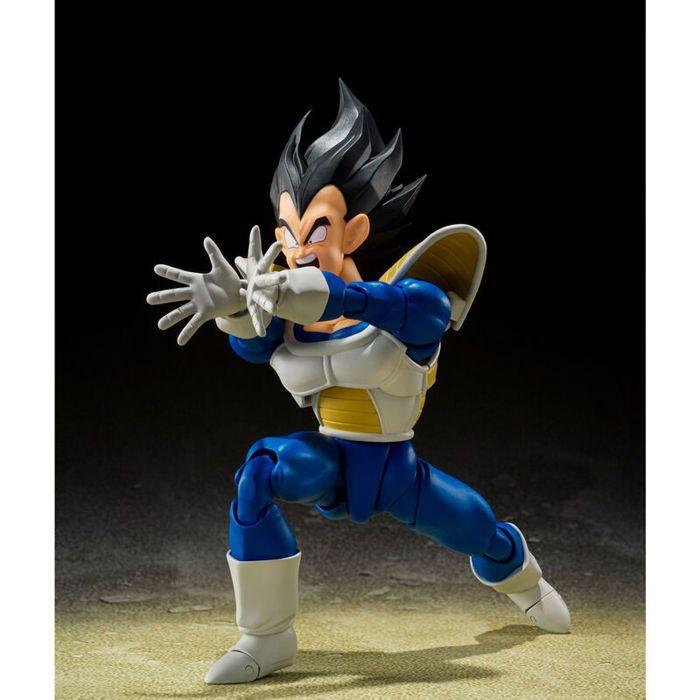 Figurine - TAMASHII NATIONS - Dragon Ball Z Vegeta - 24000 Power Level - 14 cm - 20 points d'articulation
