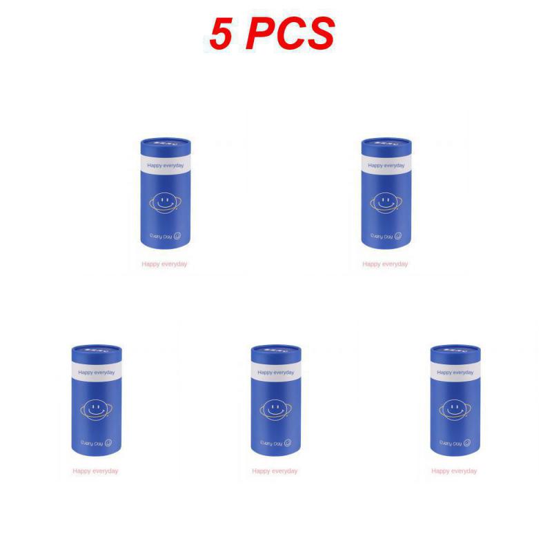 1~10PCS Cartoon Interior Decoration Creative Circular Paper Mouth Design Car Accessories Car Tissue Box Portable