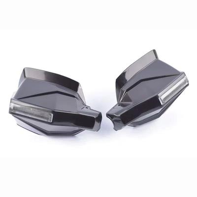 Universal Handguard Windshield Handlebar Covers with Lights for Suzuki UY125, USR125, NX125 Scooters