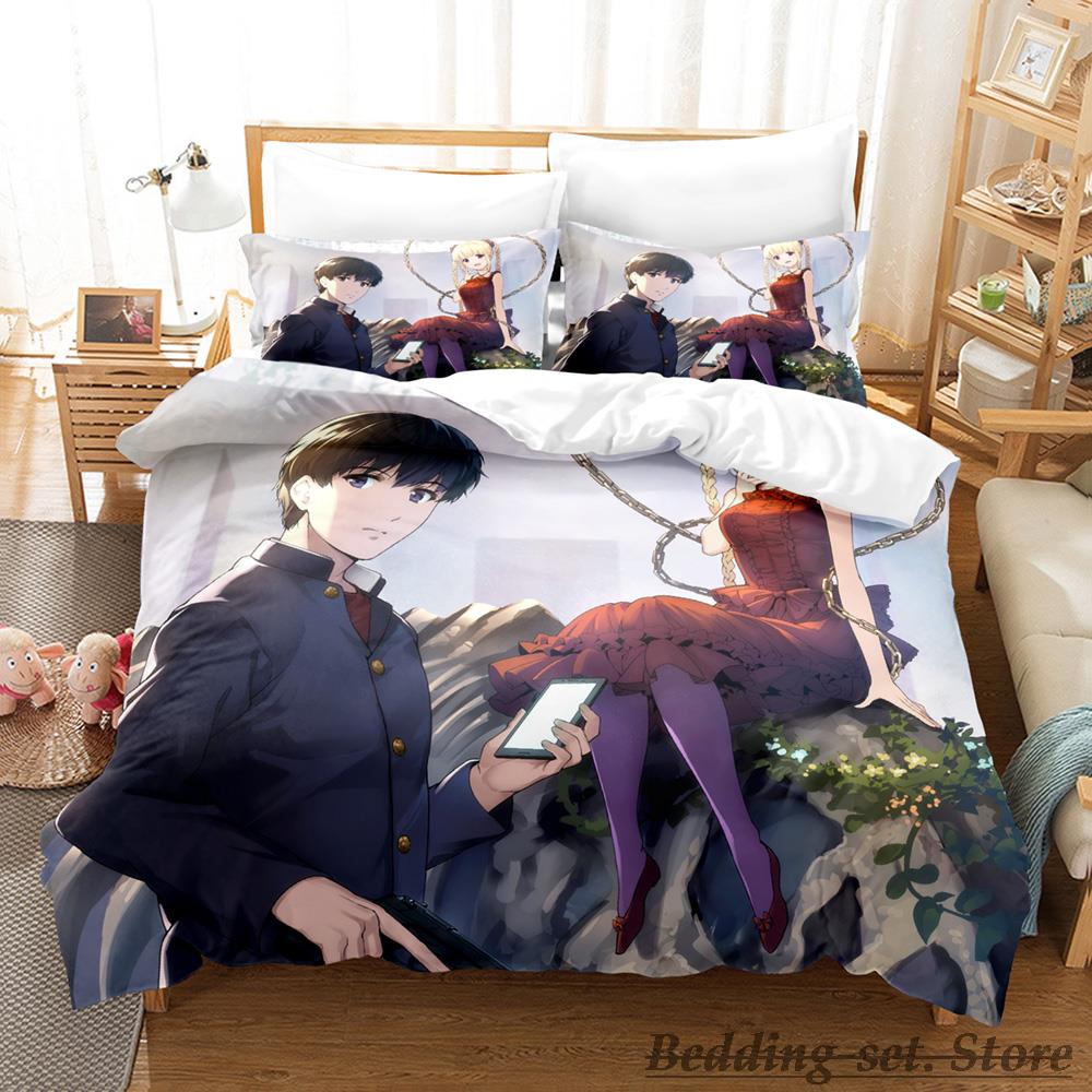 2023 Darwin's Game Bedding Set Single Twin Full Queen King Size Bed Set Adult Kid Bedroom Duvetcover Sets Anime Kawaii