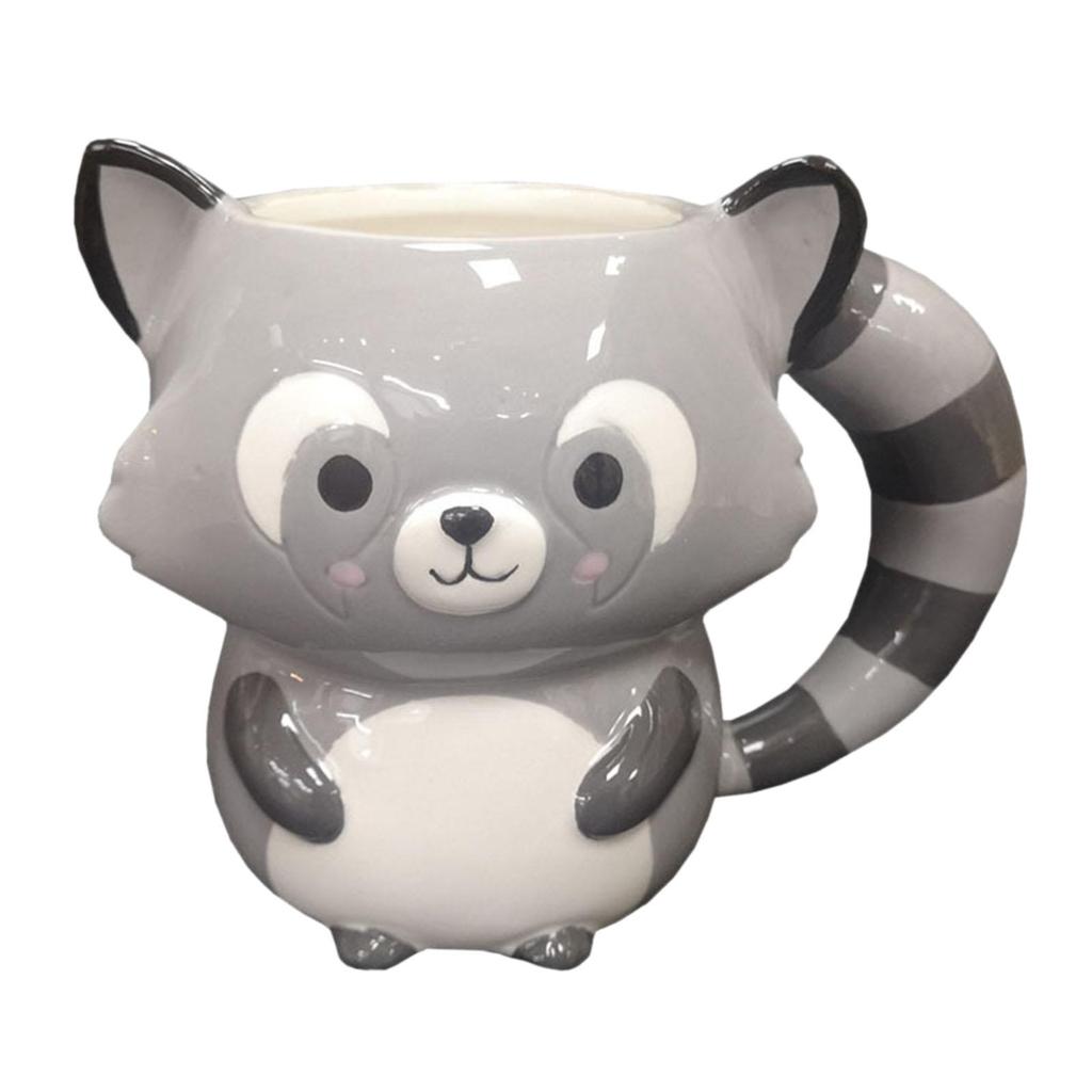 Cute Coffee Mug Water Cups Novelty with Handle Home Decor Morning Tea Milk Mug for Valentine's Day Birthday Present Xmas Couple