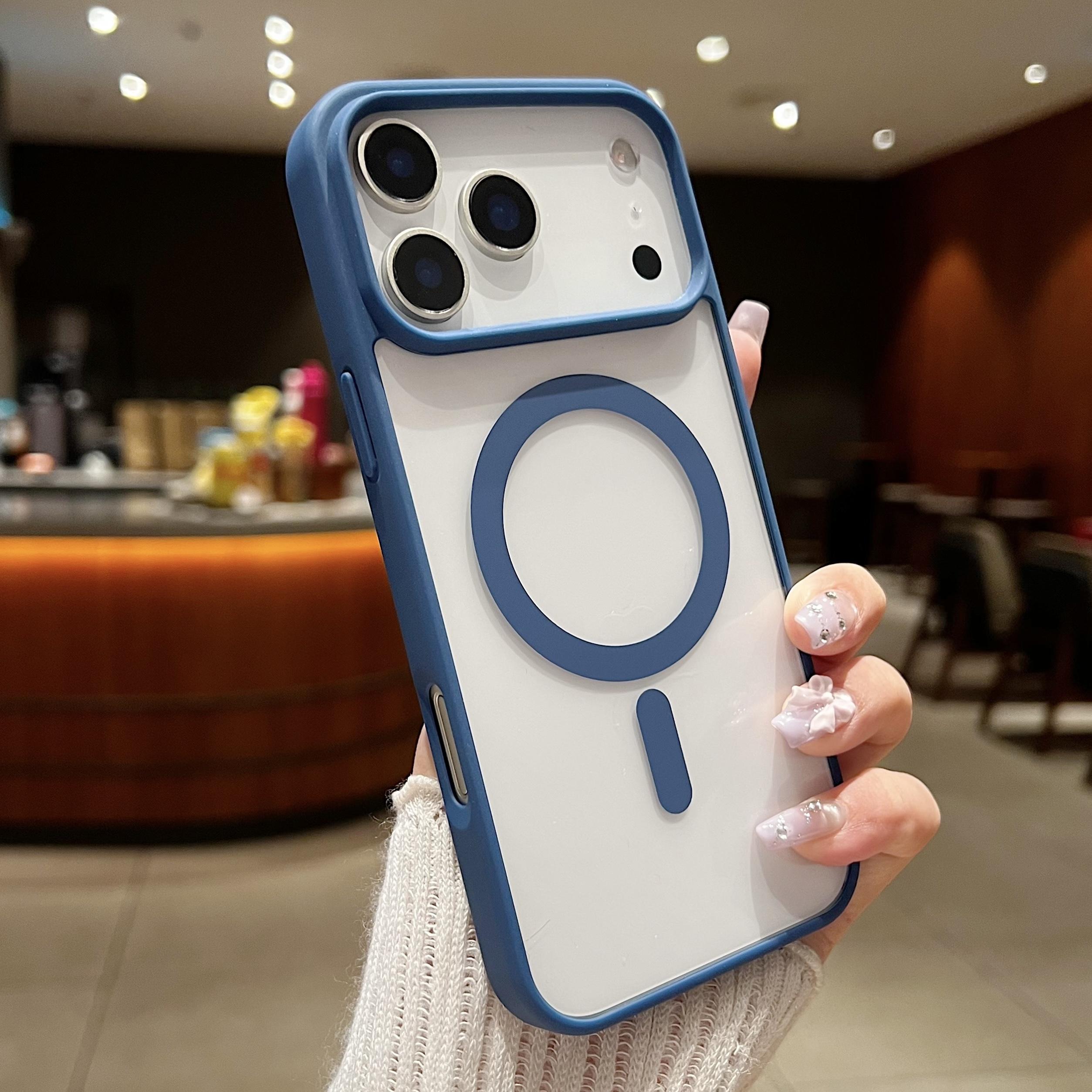 

Shockproof Magsafe Wireless Charge Case for iPhone 17 Air 16 15 14 Plus 13 12 Mini 11 Pro Max Clear Magnetic Bumper Cover iPhone 11 Pro