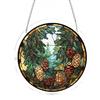 Acrylic Jigsaw Puzzle Suncatcher Large Colorful DIY Sun Catcher Kit for Adults Stained Glass Style Window Hanging Ornament for Home Garden Decor