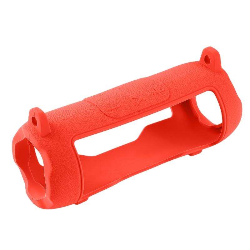 Durability Silicone Sleeve For Flip 7 Travel Speaker Shoulder Pouch Providing Full Protections And Convenient Access