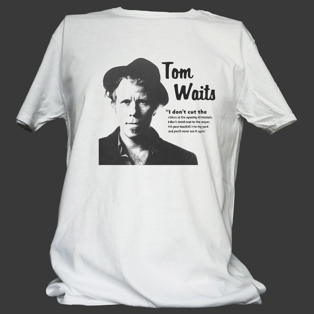 TOM WAITS BLUES PUNK ROCK TSHIRT unisex S3XL Unisex T-Shirt S