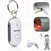 Fashion Find Lost Keys Chain Whistle Sound Control LED Lamp Key Finder Locator 1 pc